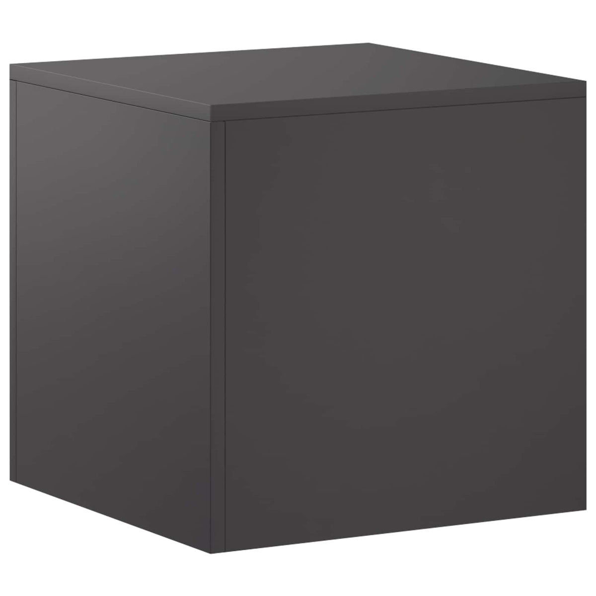 vidaXL Stojak na rośliny Czarny 40 x 40 x 40 cm Stal