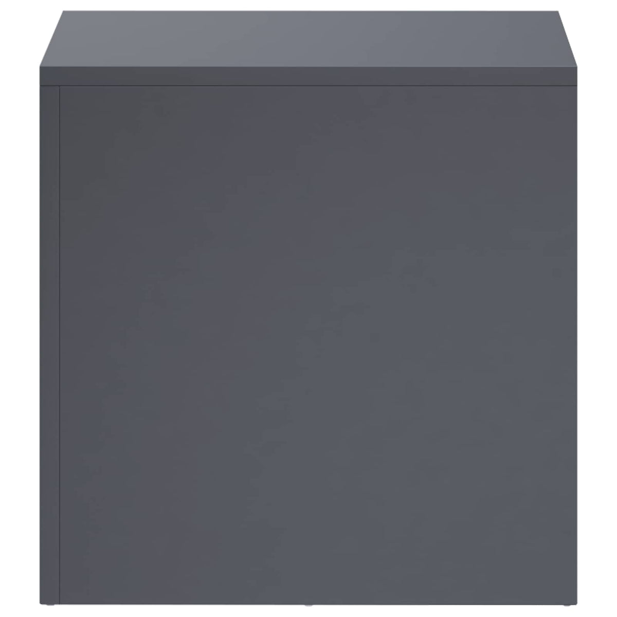 vidaXL Stojak na rośliny 2 pcs antracytowy 40 x 40 x 40 cm
