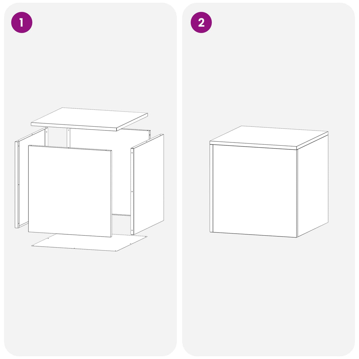 vidaXL Stojak na rośliny 2 pcs srebrny 40 x 40 x 40 cm Stal