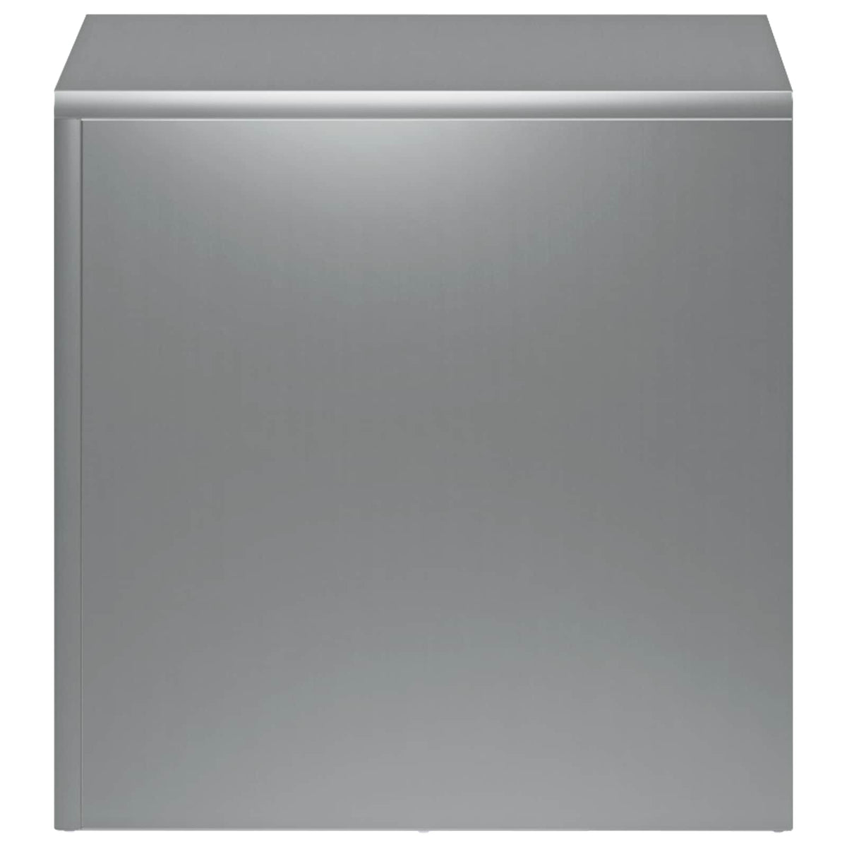 vidaXL Stojak na rośliny srebrny 40 x 40 x 40 cm Stal