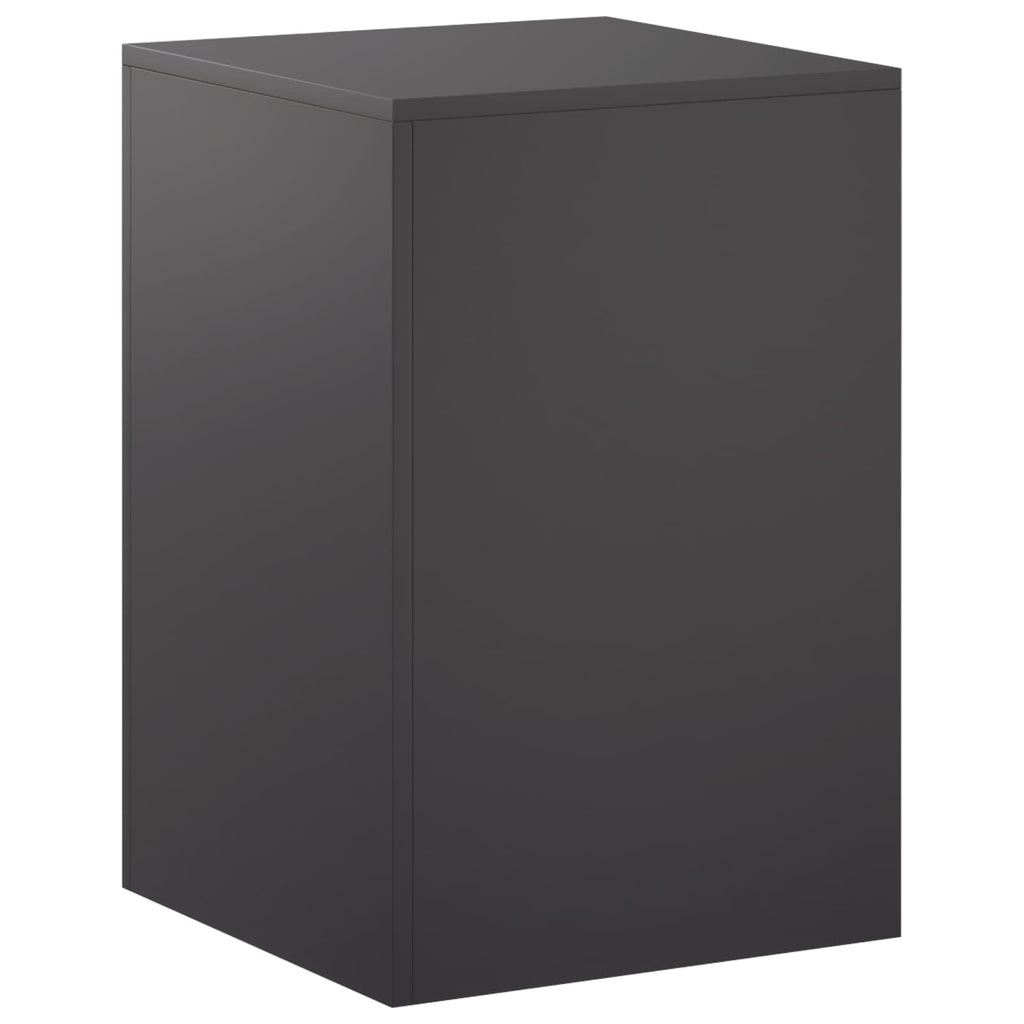 vidaXL Stojak na rośliny Czarny 40 x 40 x 60 cm Stal