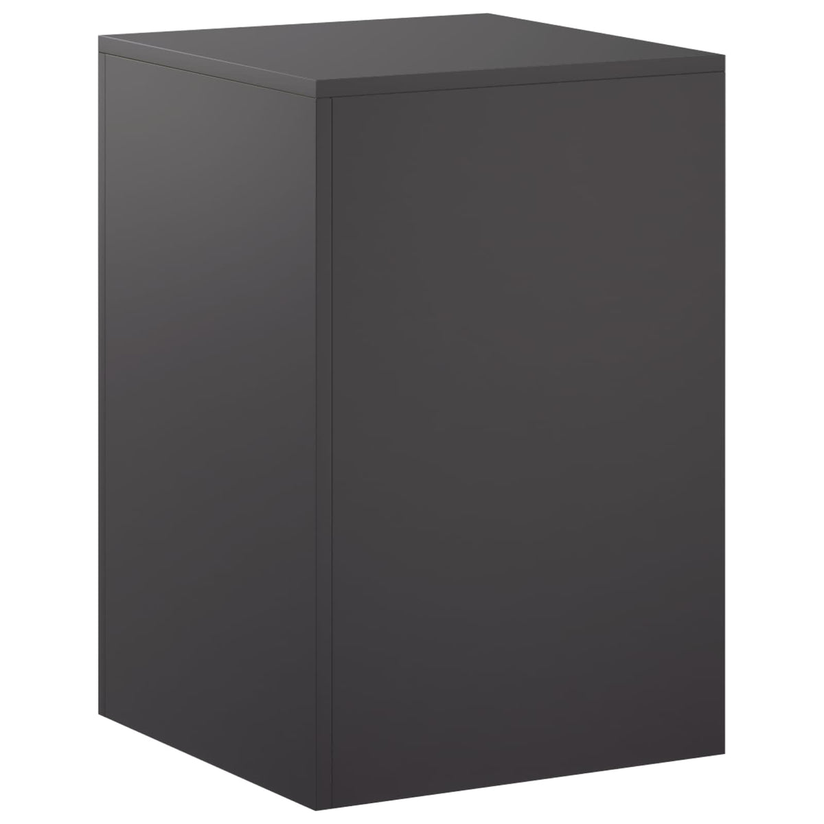 vidaXL Stojak na rośliny Czarny 40 x 40 x 60 cm Stal