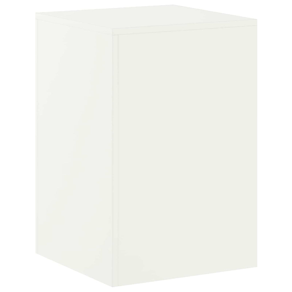 vidaXL Stojak na rośliny Biały 40 x 40 x 60 cm Stal
