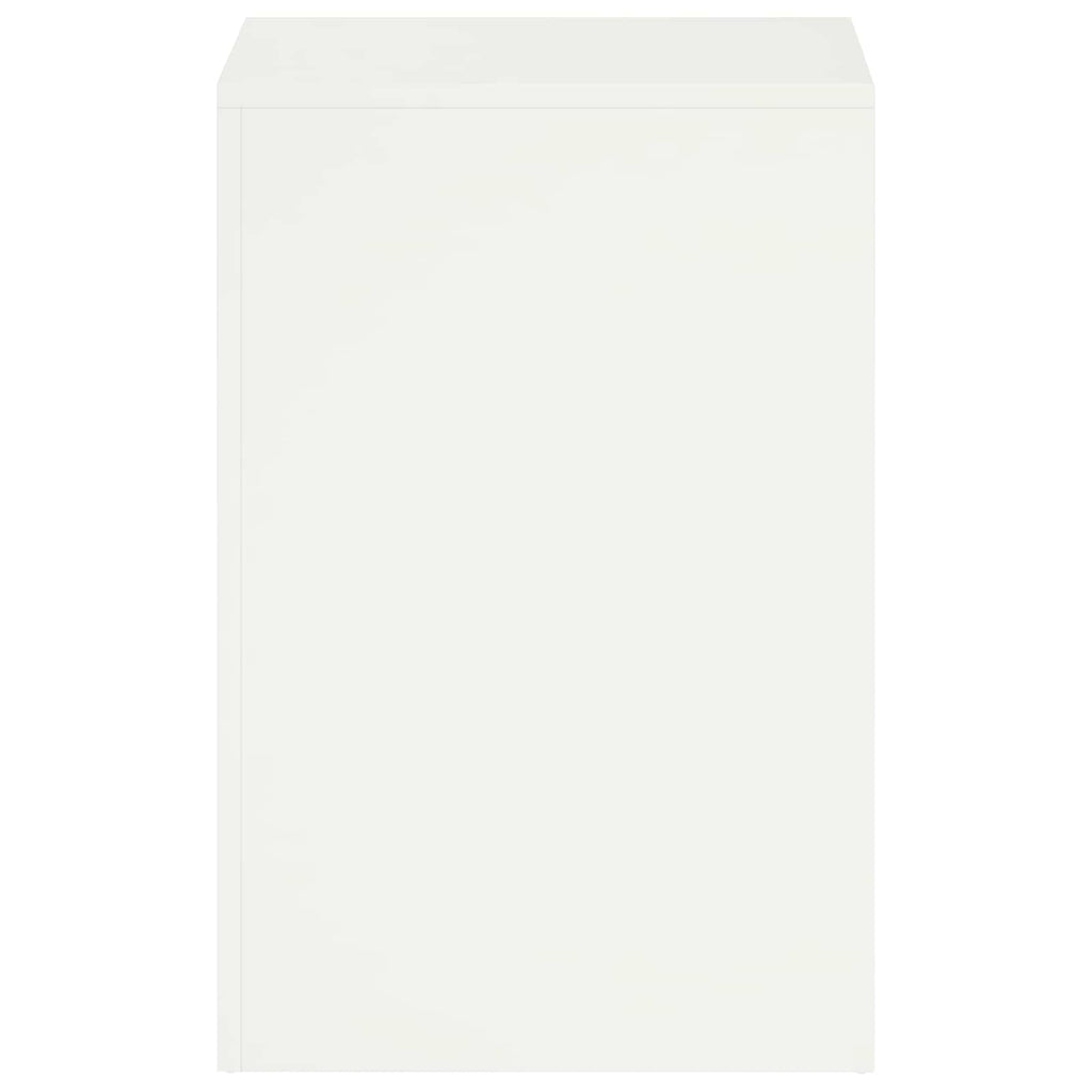 vidaXL Stojak na rośliny Biały 40 x 40 x 60 cm Stal