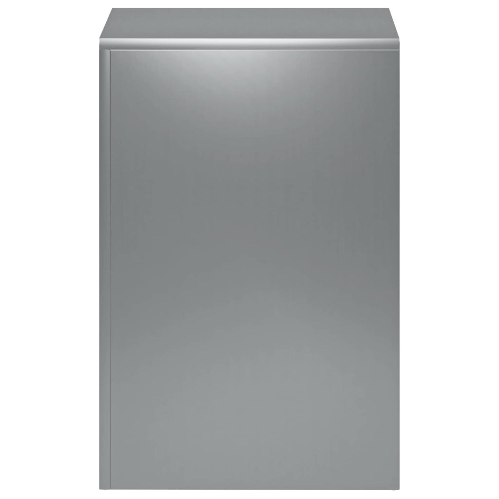 vidaXL Stojak na rośliny srebrny 40 x 40 x 60 cm Stal