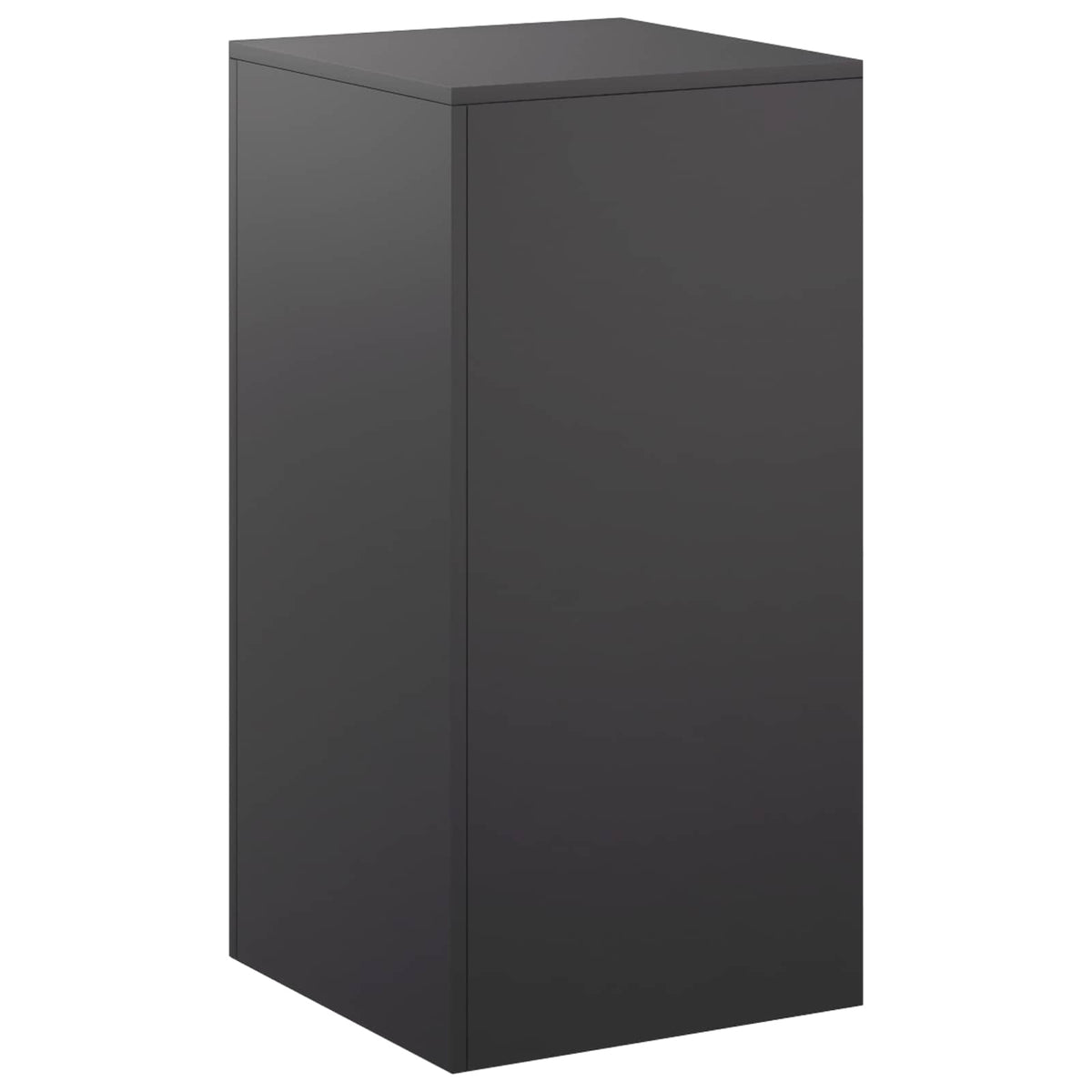 vidaXL Stojak na rośliny Czarny 40 x 40 x 80 cm Stal