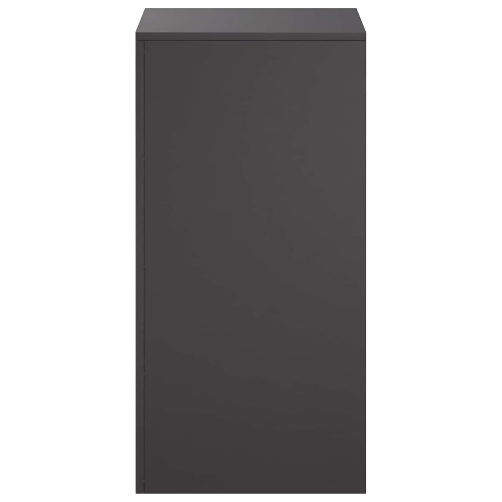 vidaXL Stojak na rośliny Czarny 40 x 40 x 80 cm Stal