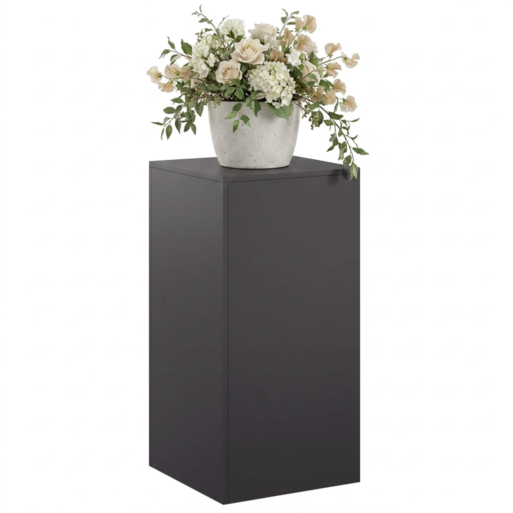 vidaXL Stojak na rośliny Czarny 40 x 40 x 80 cm Stal
