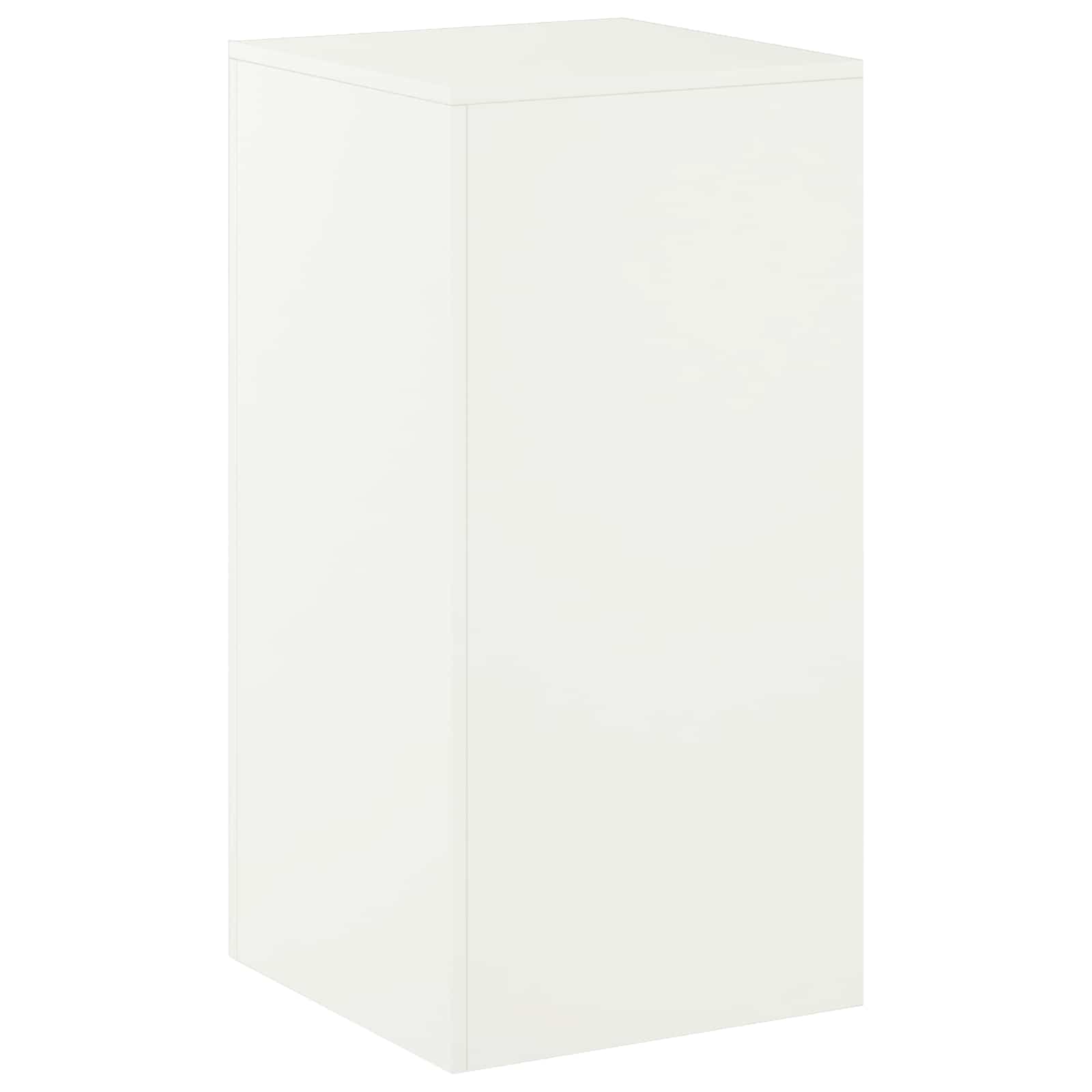 vidaXL Stojak na rośliny Biały 40 x 40 x 80 cm Stal