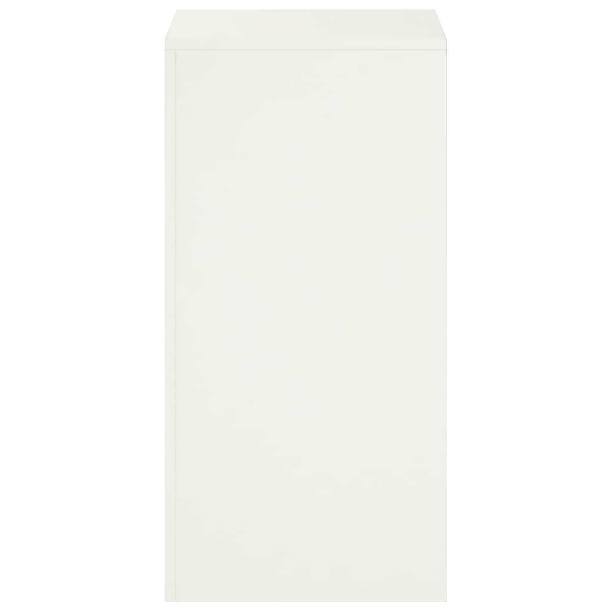 vidaXL Stojak na rośliny Biały 40 x 40 x 80 cm Stal