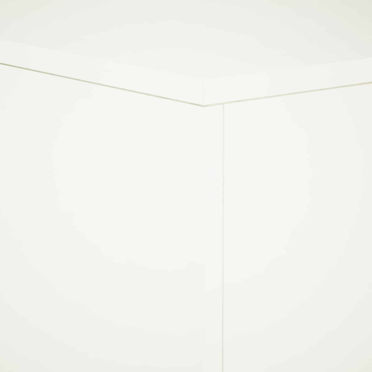 vidaXL Stojak na rośliny 2 pcs Biały 40 x 40 x 80 cm Stal