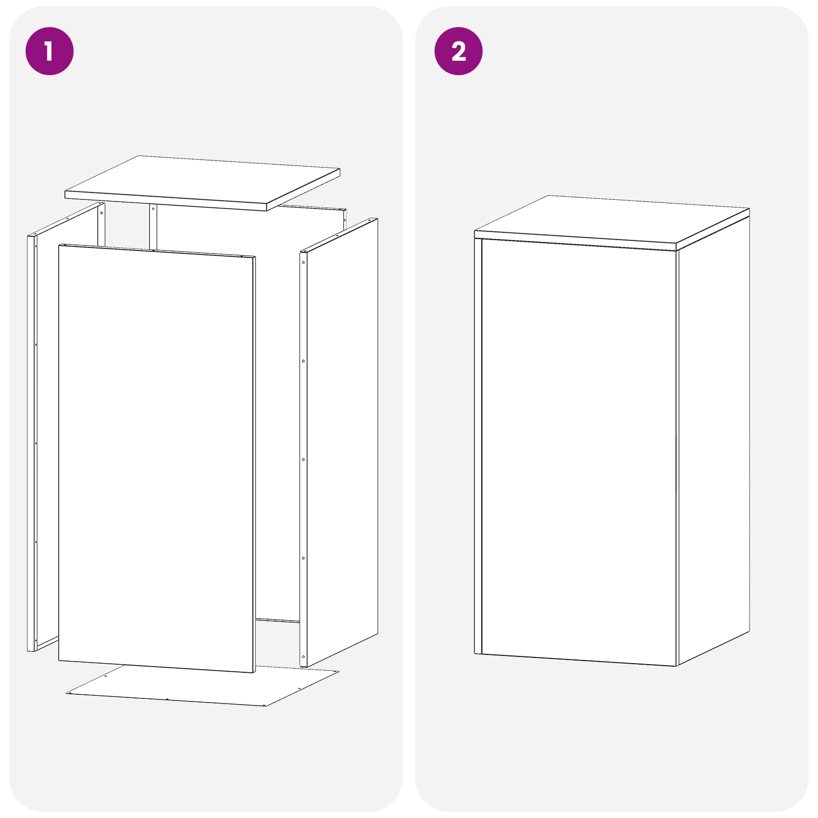vidaXL Stojak na rośliny srebrny 40 x 40 x 80 cm Stal