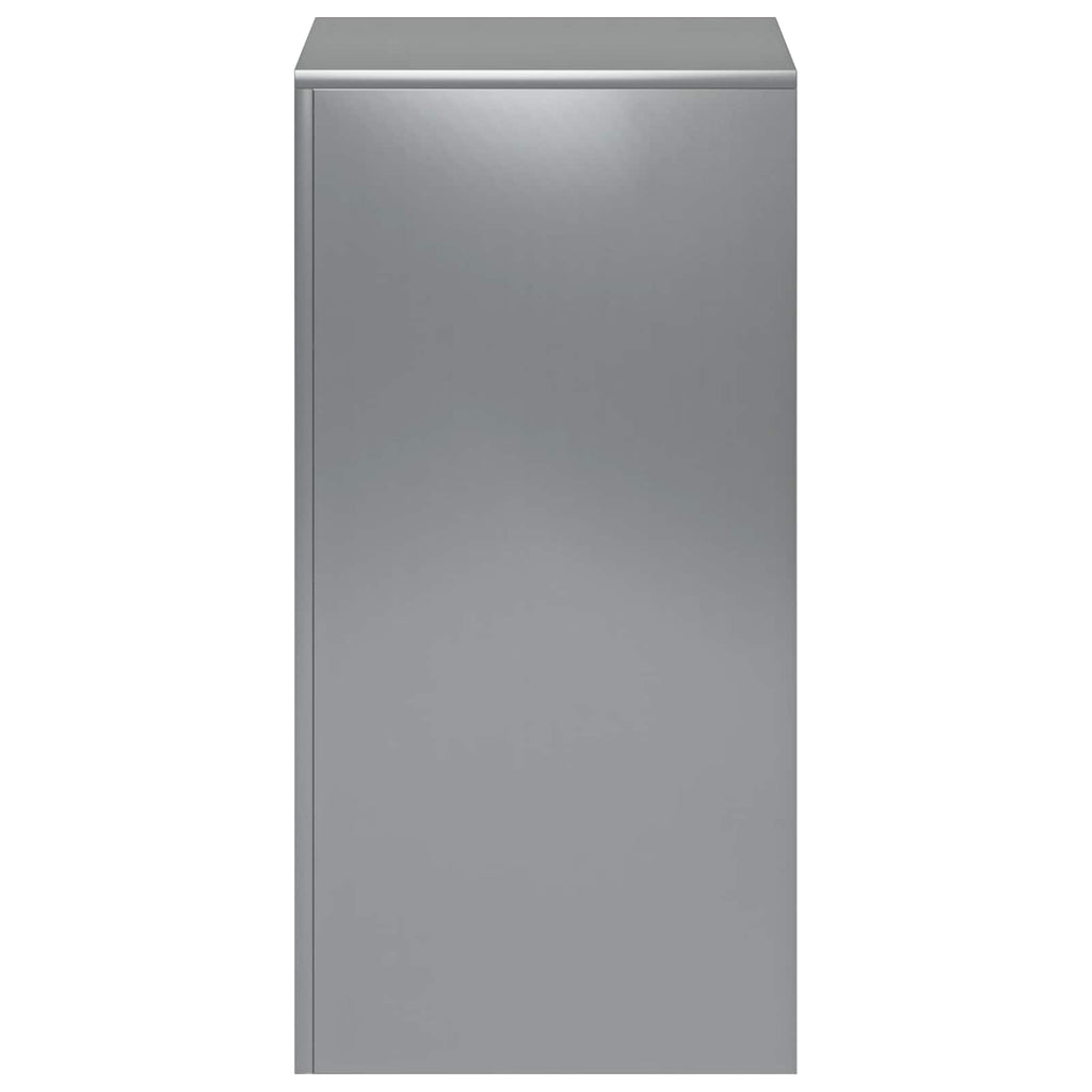 vidaXL Stojak na rośliny srebrny 40 x 40 x 80 cm Stal