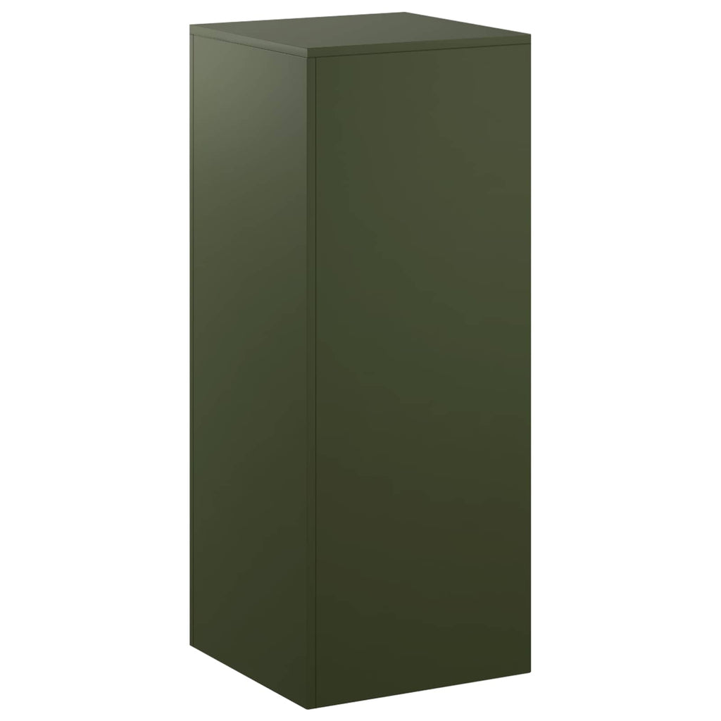 vidaXL Stojak na rośliny Oliwkowy zielony 40 x 40 x 100 cm