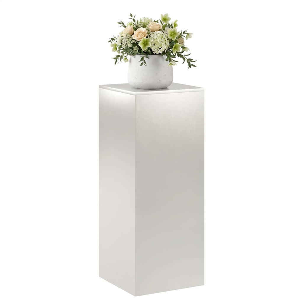 vidaXL Stojak na rośliny srebrny 40 x 40 x 100 cm Stal