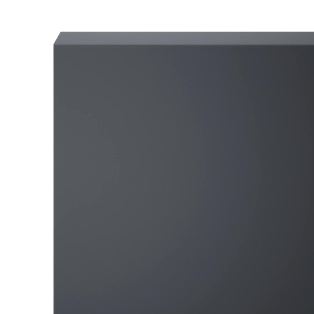 vidaXL Profil nakładkowy ogrodowy 2 szt. 100 x 10 x 15 cm Stal