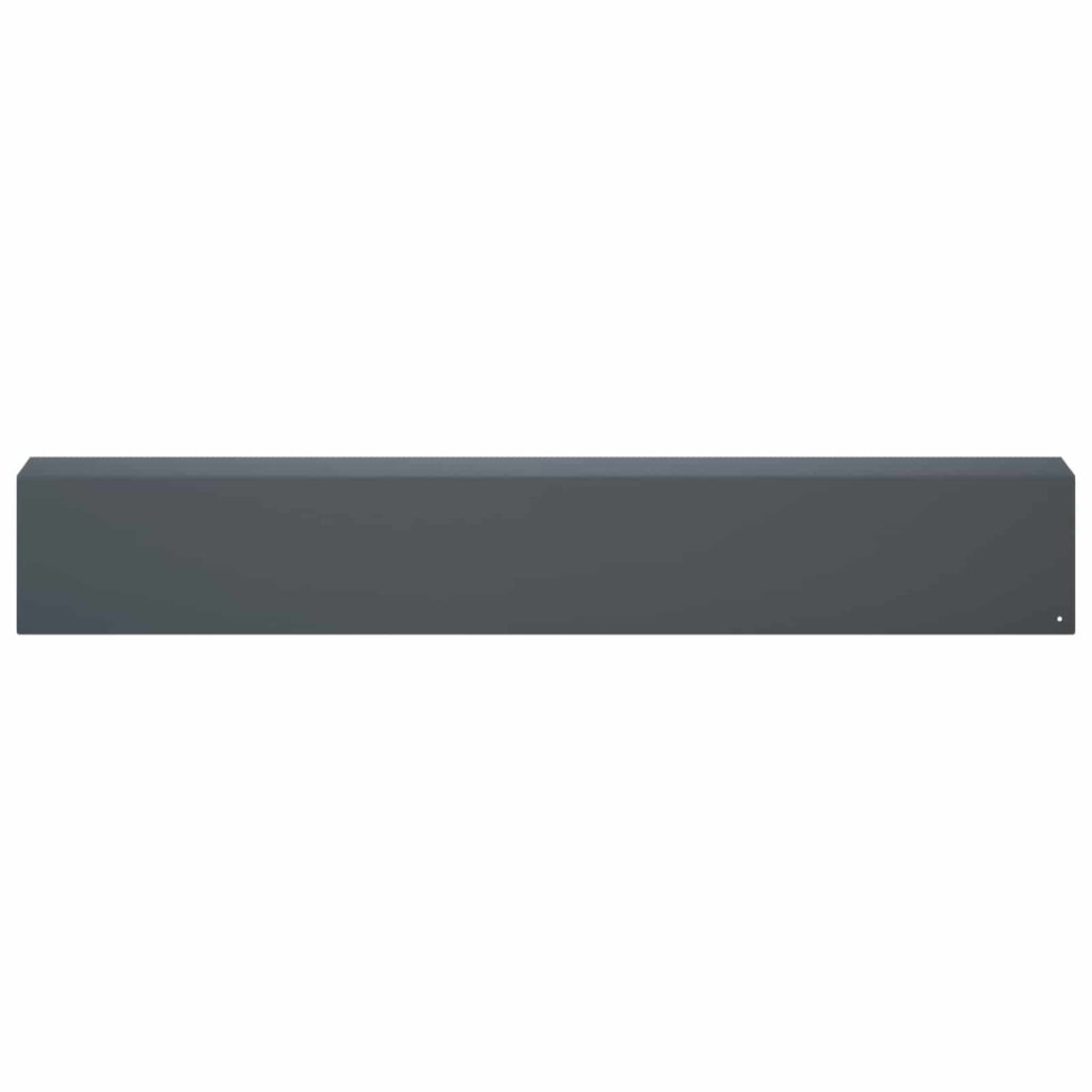 vidaXL Profil nakładkowy ogrodowy 10 szt. 100 x 10 x 15 cm Stal