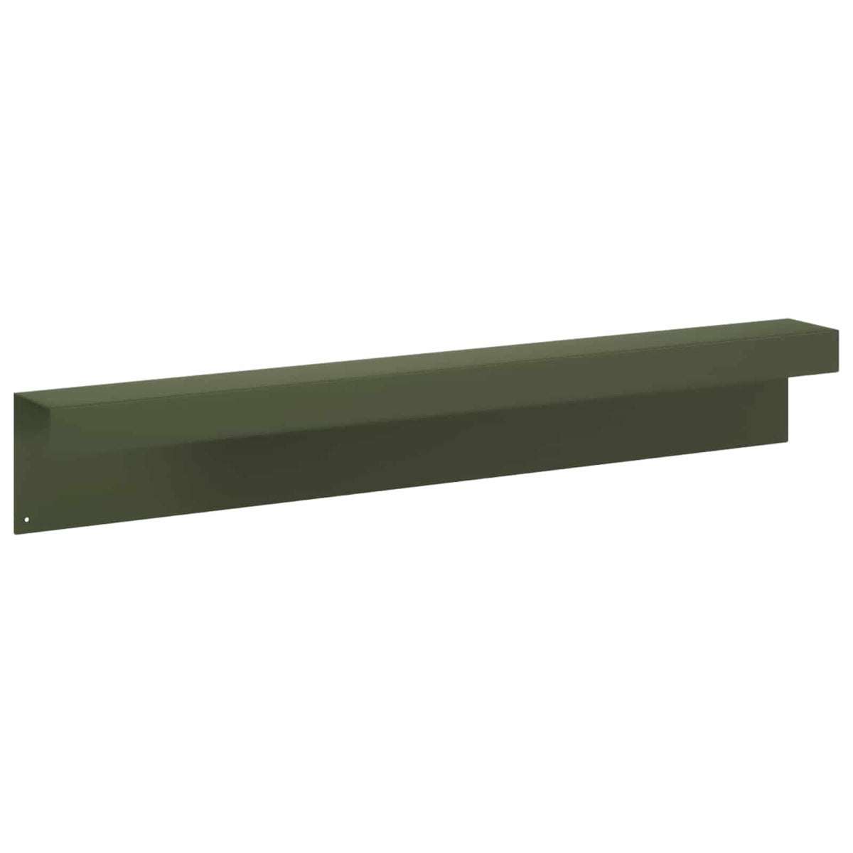 vidaXL Profil nakładkowy ogrodowy 10 szt. 100 x 10 x 15 cm Stal