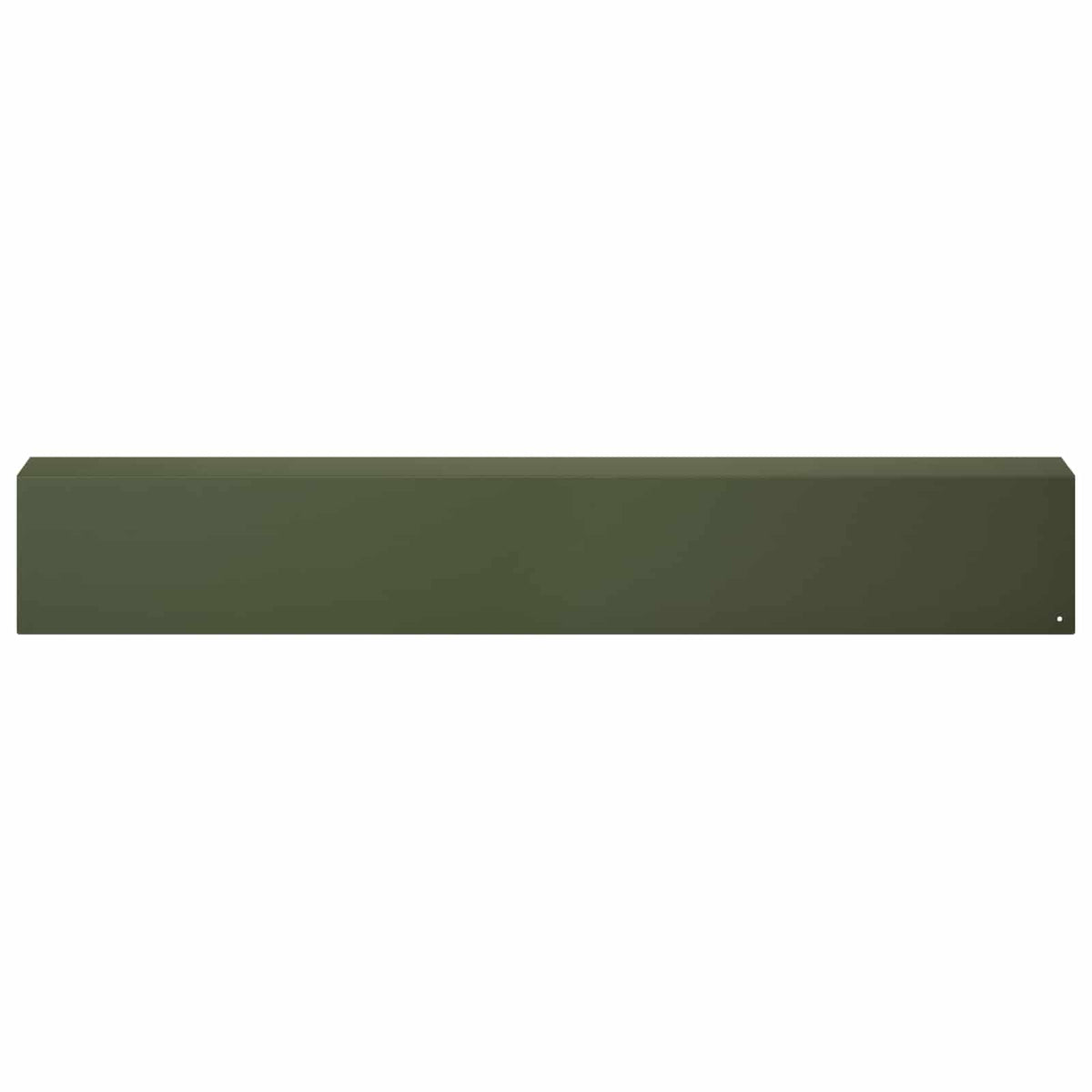 vidaXL Profil nakładkowy ogrodowy 10 szt. 100 x 10 x 15 cm Stal