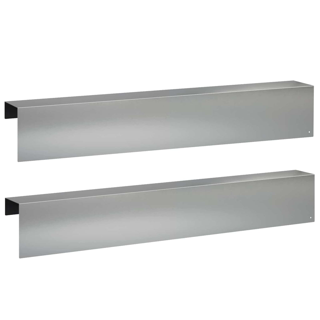 vidaXL Profil nakładkowy ogrodowy 2 szt. 100 x 10 x 15 cm