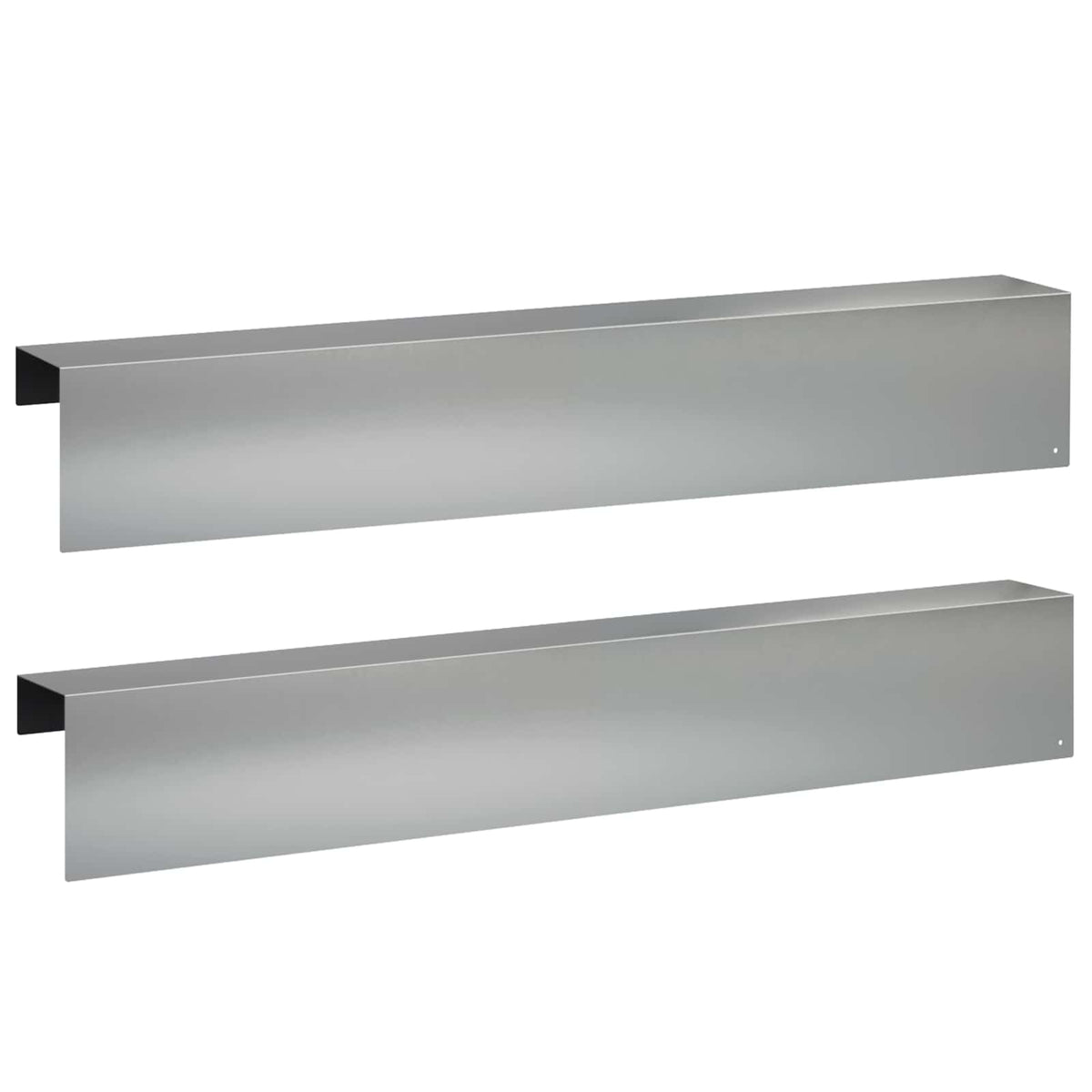 vidaXL Profil nakładkowy ogrodowy 2 szt. 100 x 10 x 15 cm