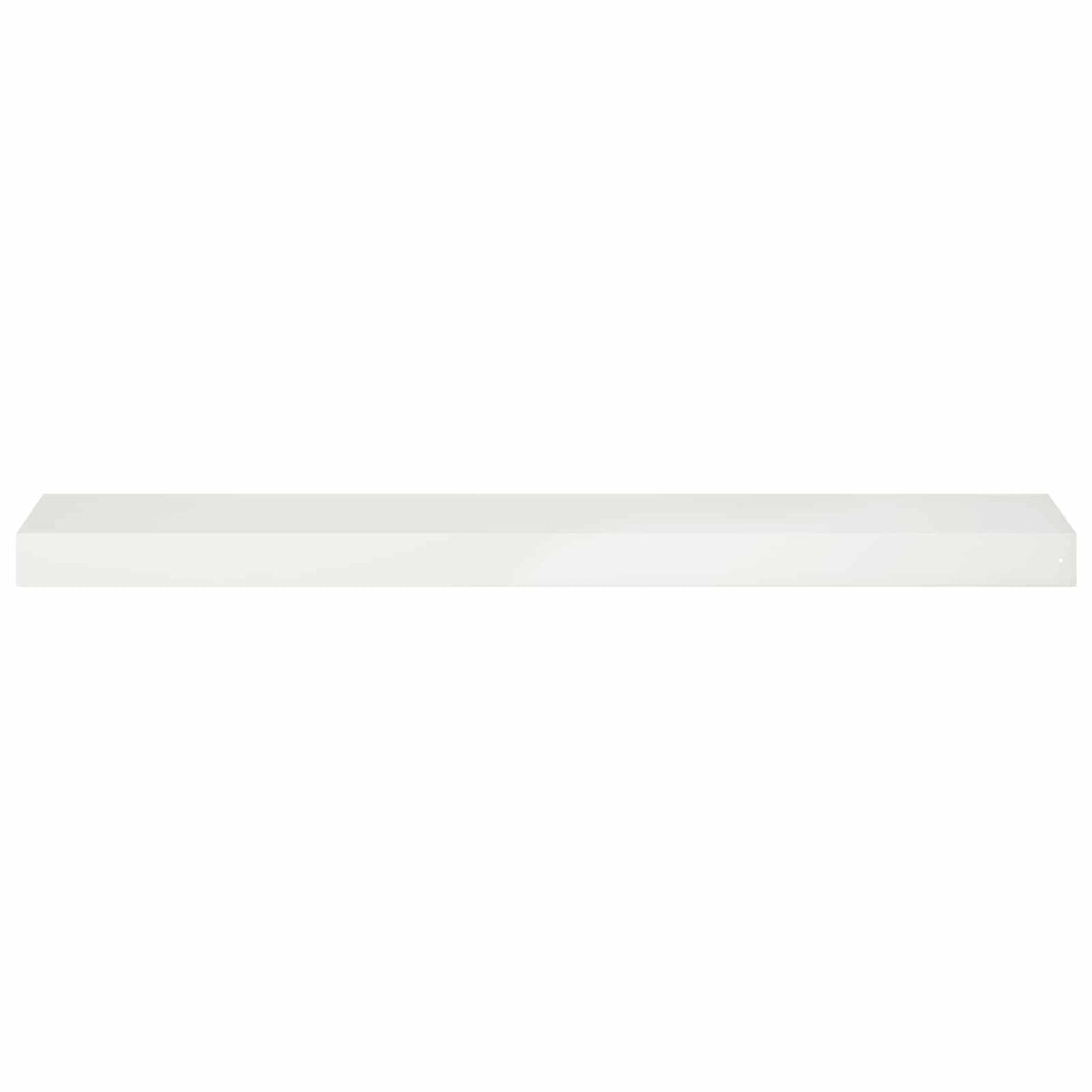 vidaXL Profil nakładkowy ogrodowy 2 szt. 100 x 20 x 5 cm Stal Biały
