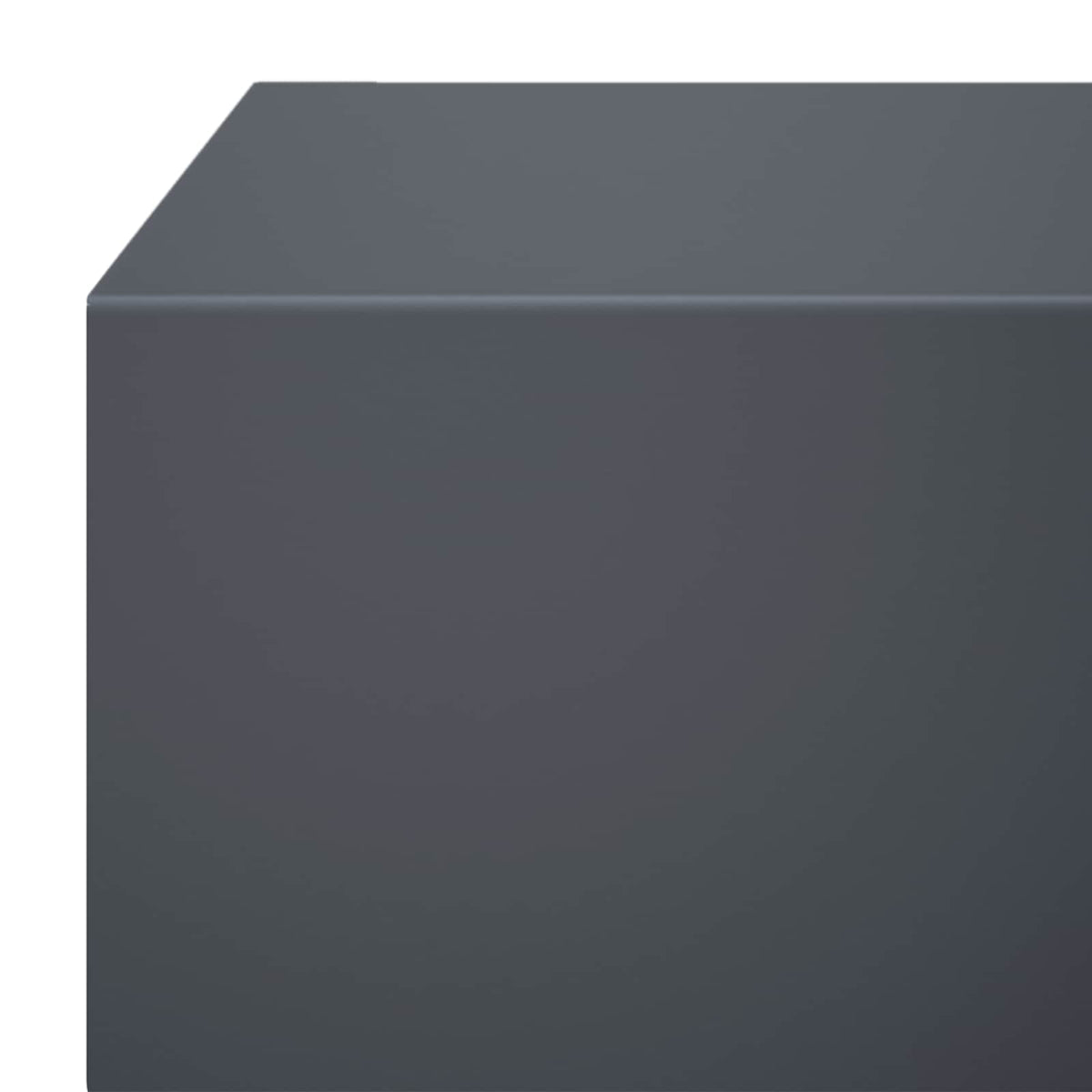 vidaXL Profil nakładkowy ogrodowy 2 szt. 100 x 20 x 5 cm Stal