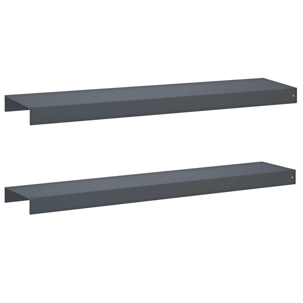 vidaXL Profil nakładkowy ogrodowy 2 szt. 100 x 20 x 5 cm Stal