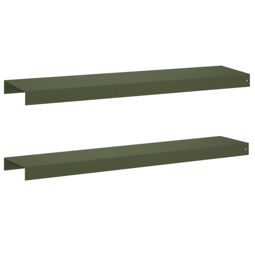 vidaXL Profil nakładkowy ogrodowy 2 szt. 100 x 20 x 5 cm Stal