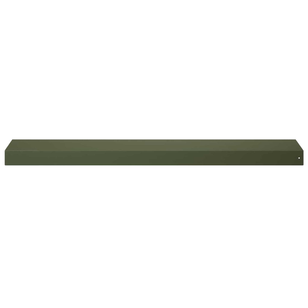 vidaXL Profil nakładkowy ogrodowy 2 szt. 100 x 20 x 5 cm Stal