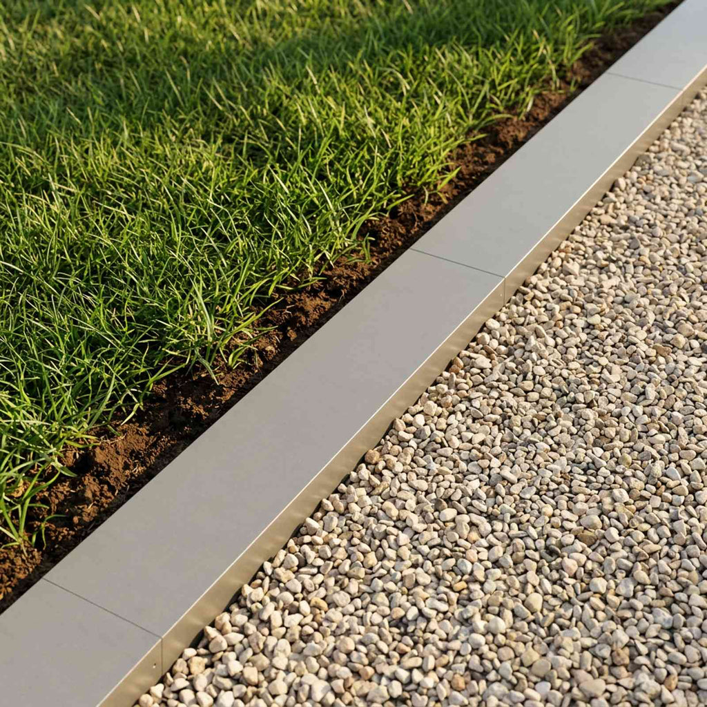 vidaXL Profil nakładkowy ogrodowy 2 szt. 100 x 20 x 5 cm