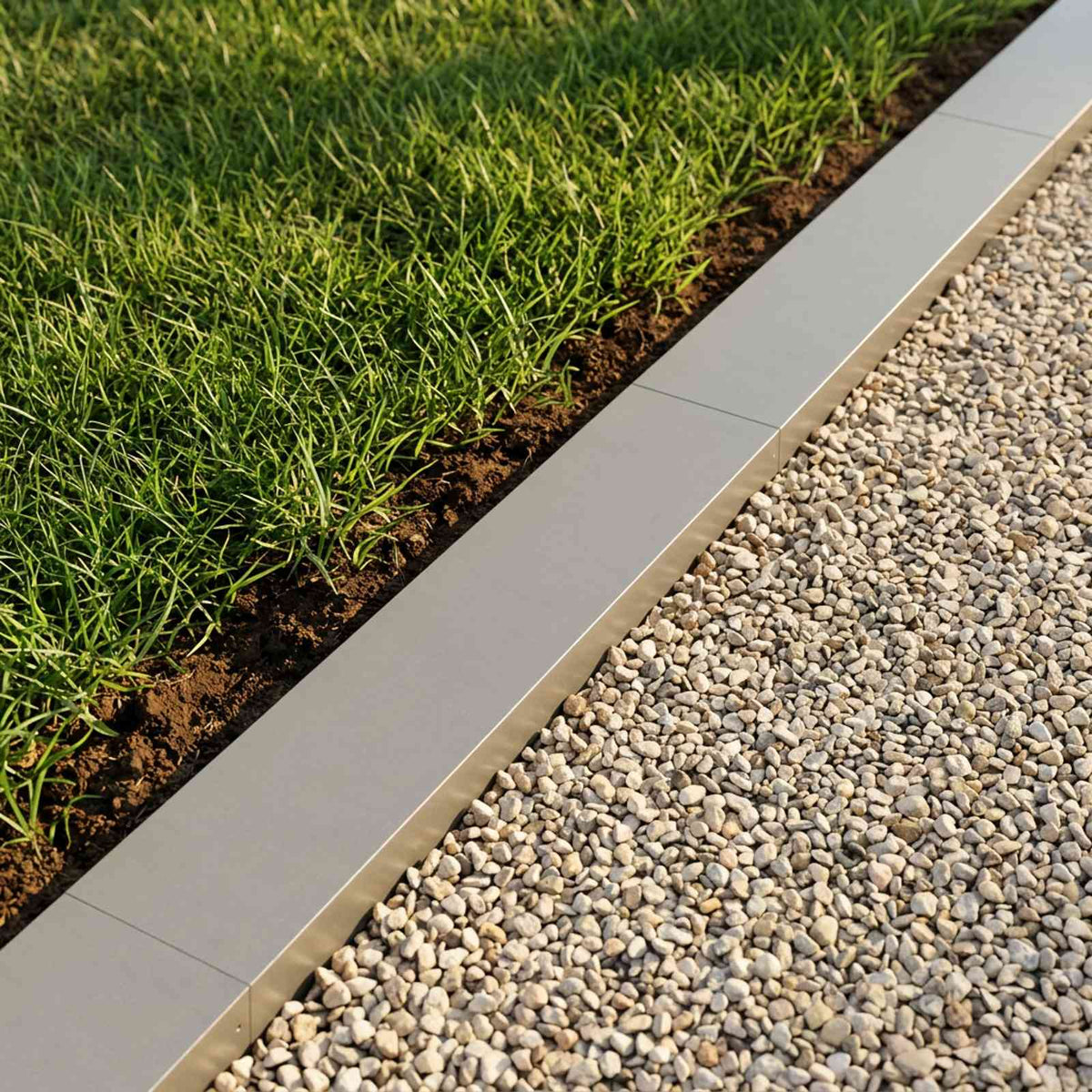 vidaXL Profil nakładkowy ogrodowy 2 szt. 100 x 20 x 5 cm