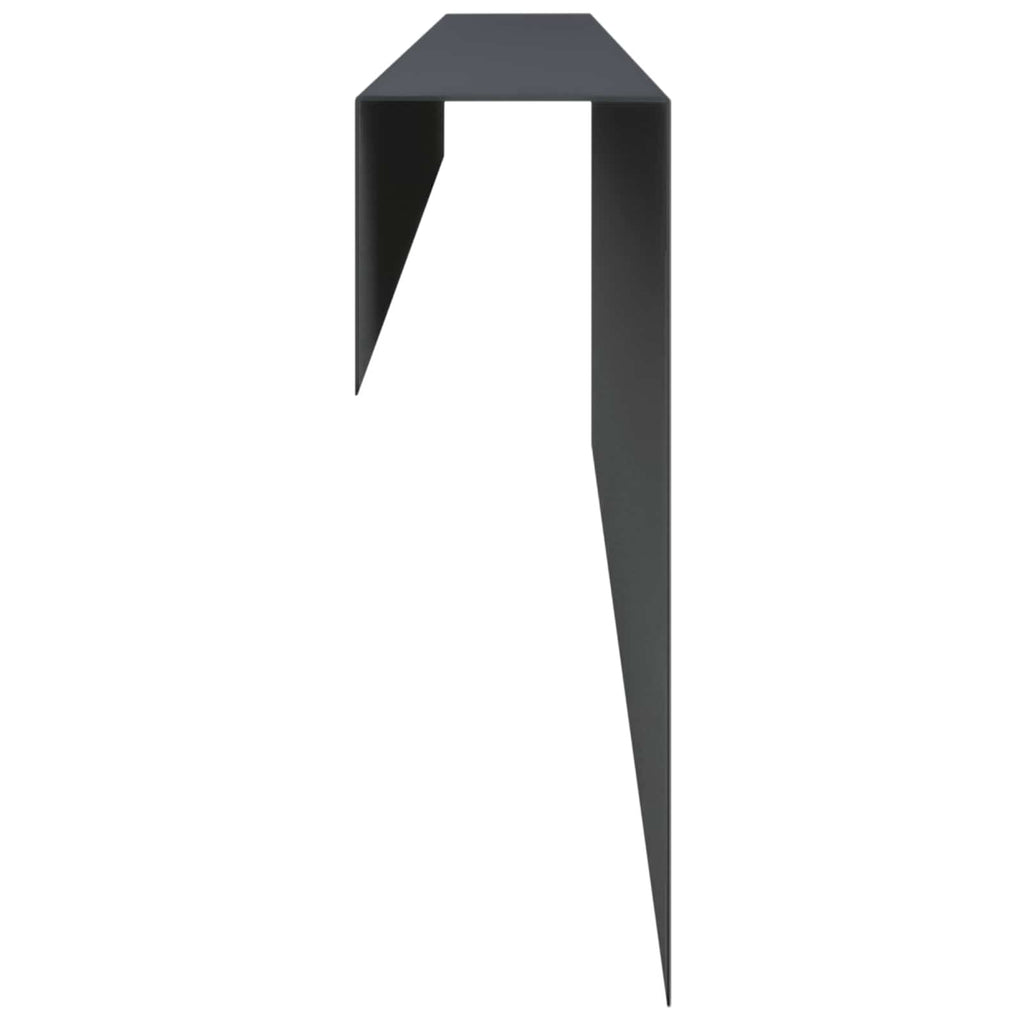 vidaXL Profil nakładkowy ogrodowy 2 szt. 100 x 5 x 15 cm Stal