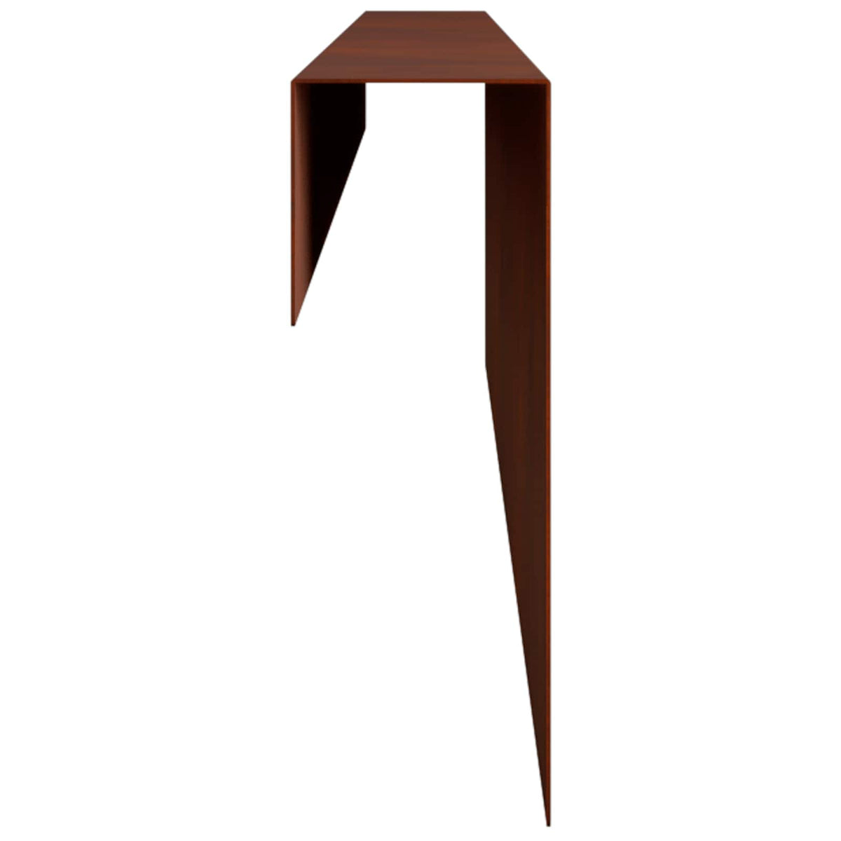 vidaXL Profil nakładkowy ogrodowy 10 szt. 100 x 5 x 15 cm