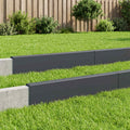 vidaXL Profil nakładkowy ogrodowy 10 szt. 100 x 6 x 15 cm Stal