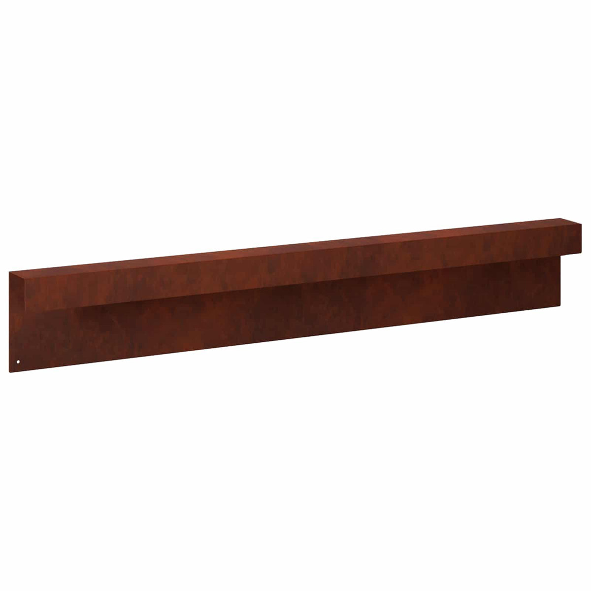 vidaXL Profil nakładkowy ogrodowy 10 szt. 100 x 6 x 15 cm