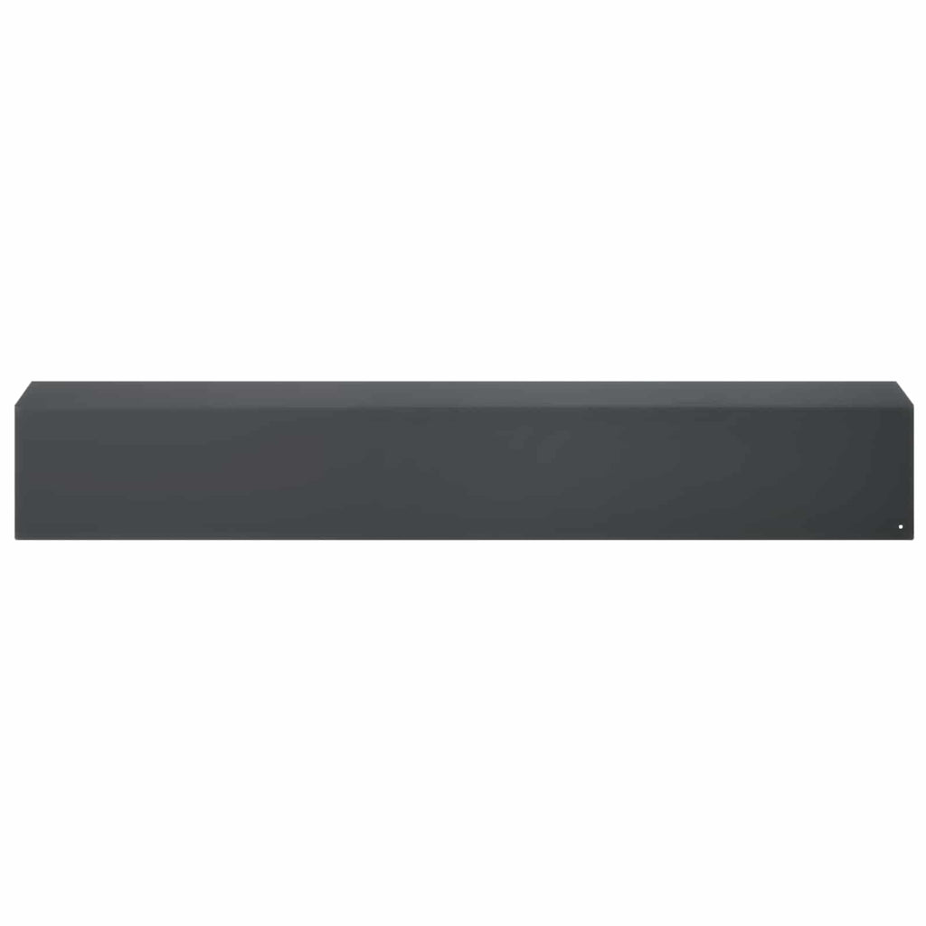 vidaXL Profil nakładkowy ogrodowy 2 szt. 100 x 15 x 15 cm Stal