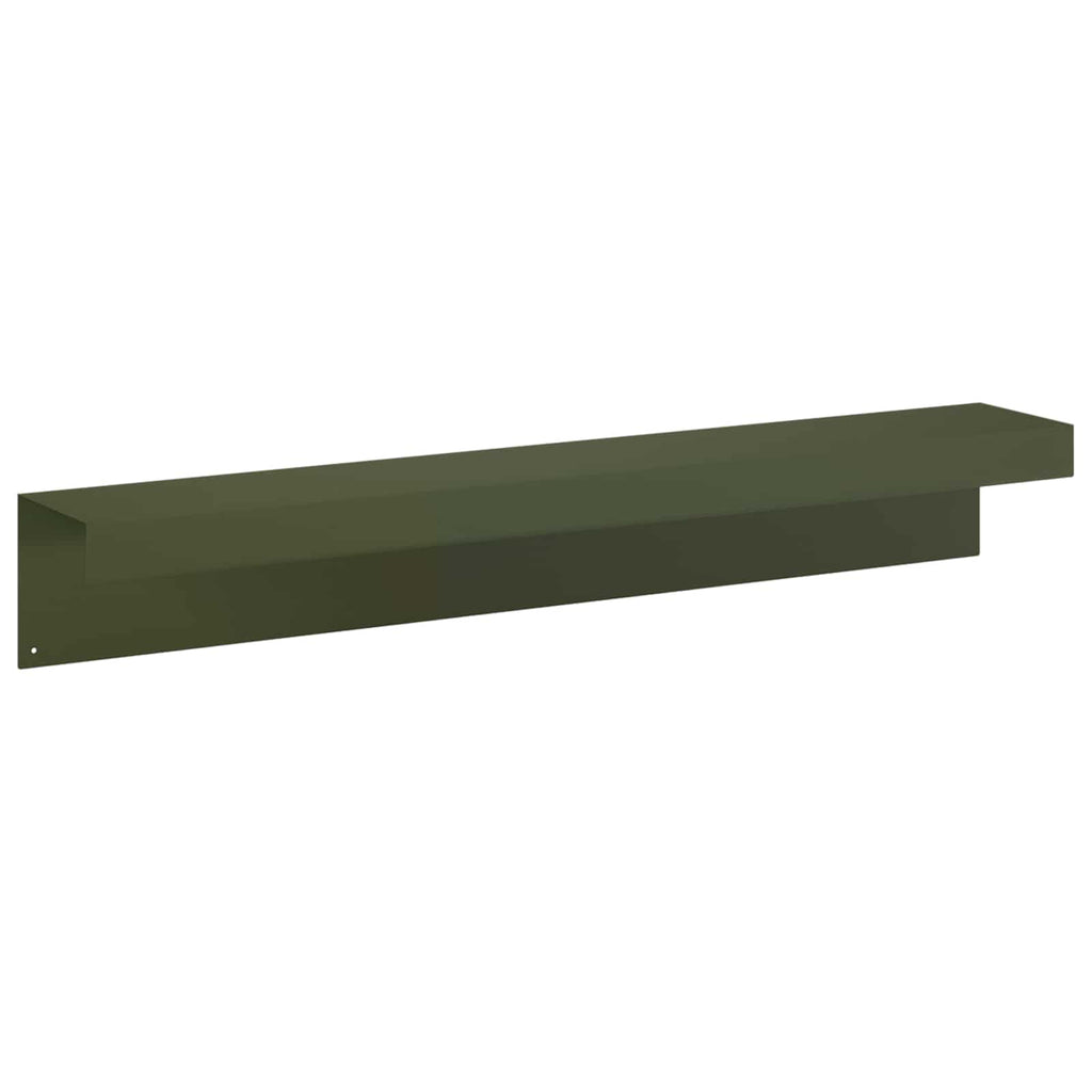 vidaXL Profil nakładkowy ogrodowy 10 szt. 100 x 15 x 15 cm Stal