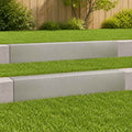 vidaXL Profil nakładkowy ogrodowy 2 szt. 100 x 15 x 15 cm
