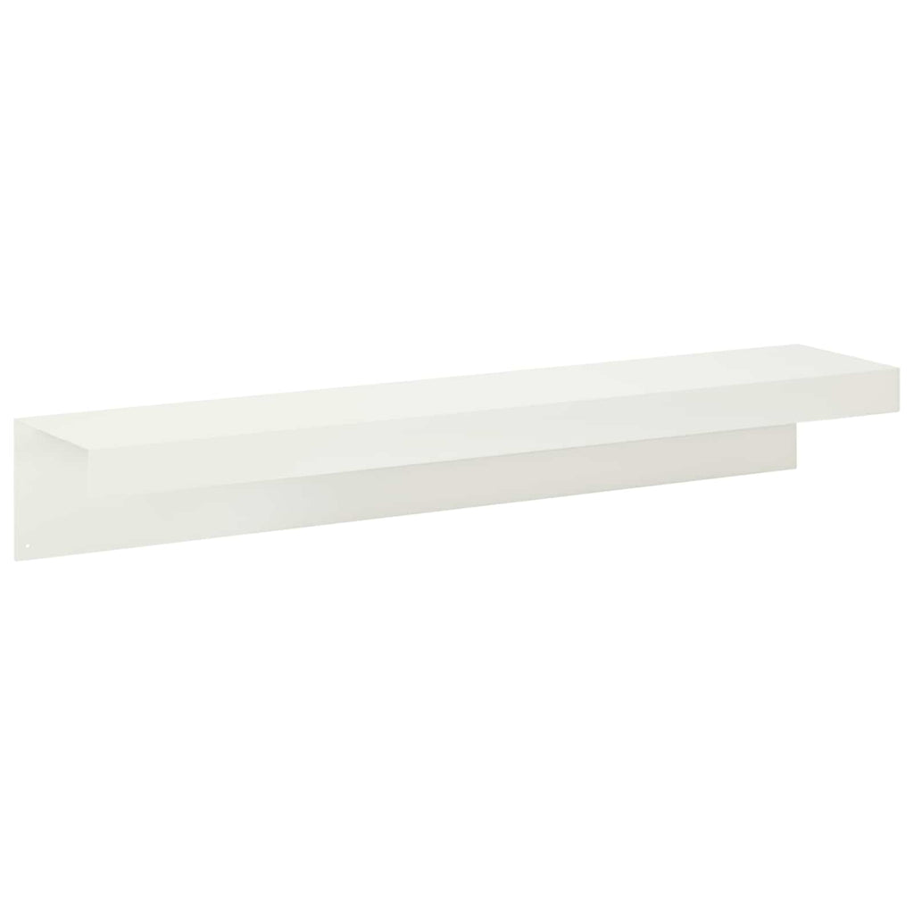 vidaXL Profil nakładkowy ogrodowy 10 szt. 100 x 20 x 15 cm Stal Biały