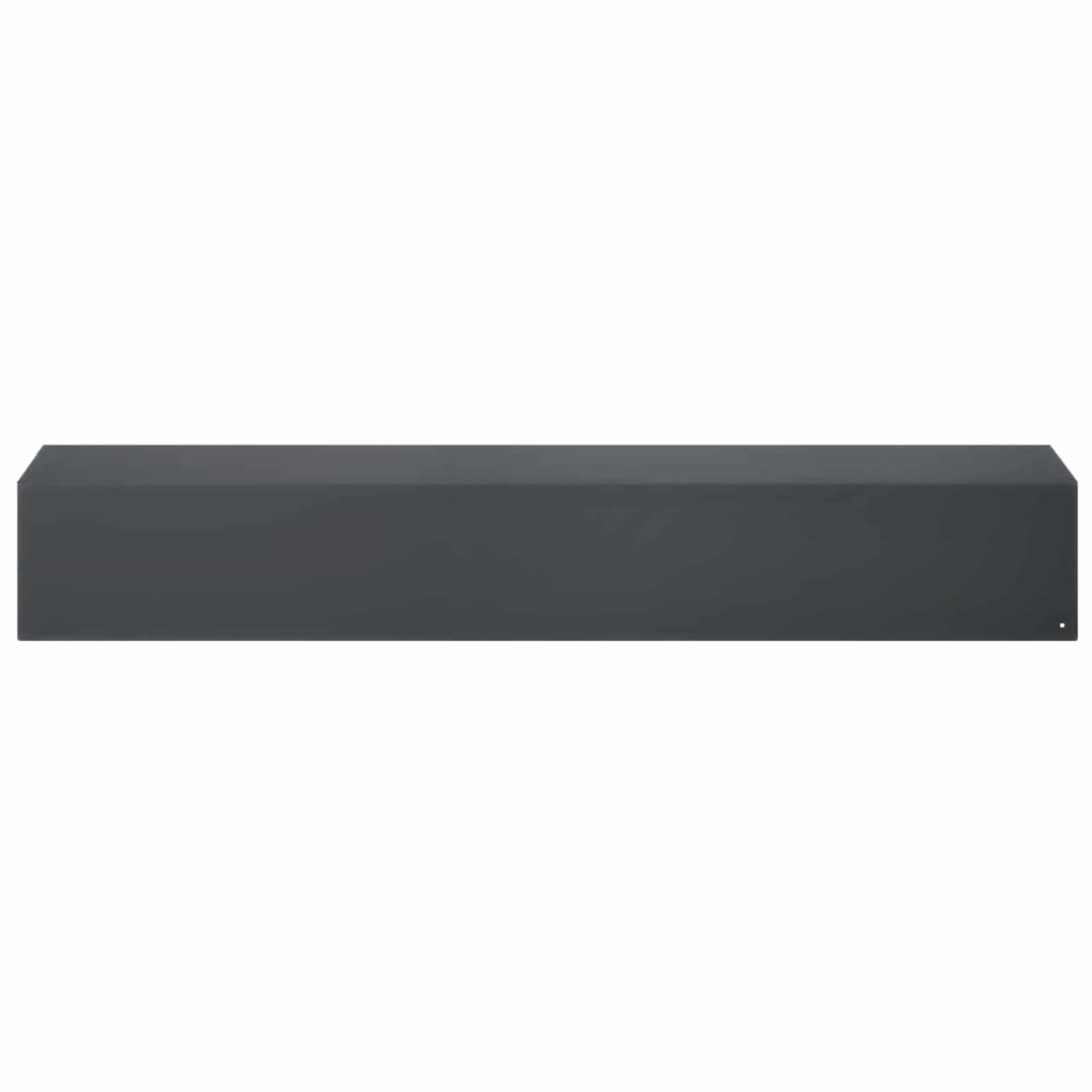 vidaXL Profil nakładkowy ogrodowy 2 szt. 100 x 20 x 15 cm Stal