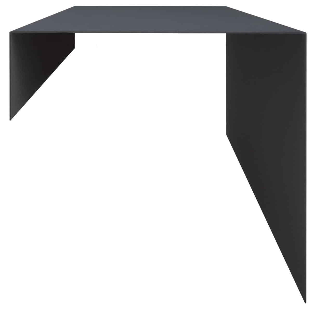 vidaXL Profil nakładkowy ogrodowy 2 szt. 100 x 20 x 15 cm Stal