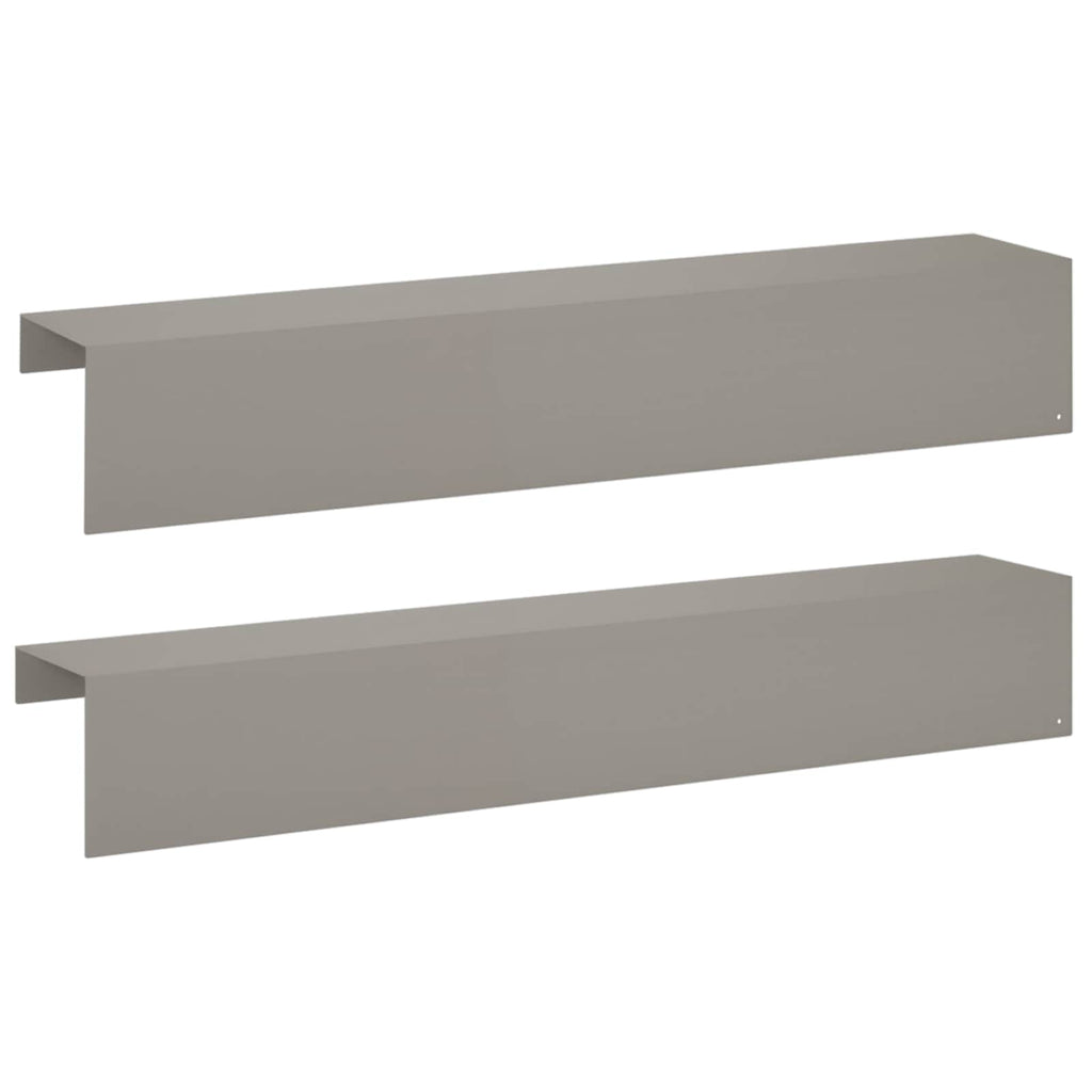 vidaXL Profil nakładkowy ogrodowy 2 szt. 100 x 20 x 15 cm