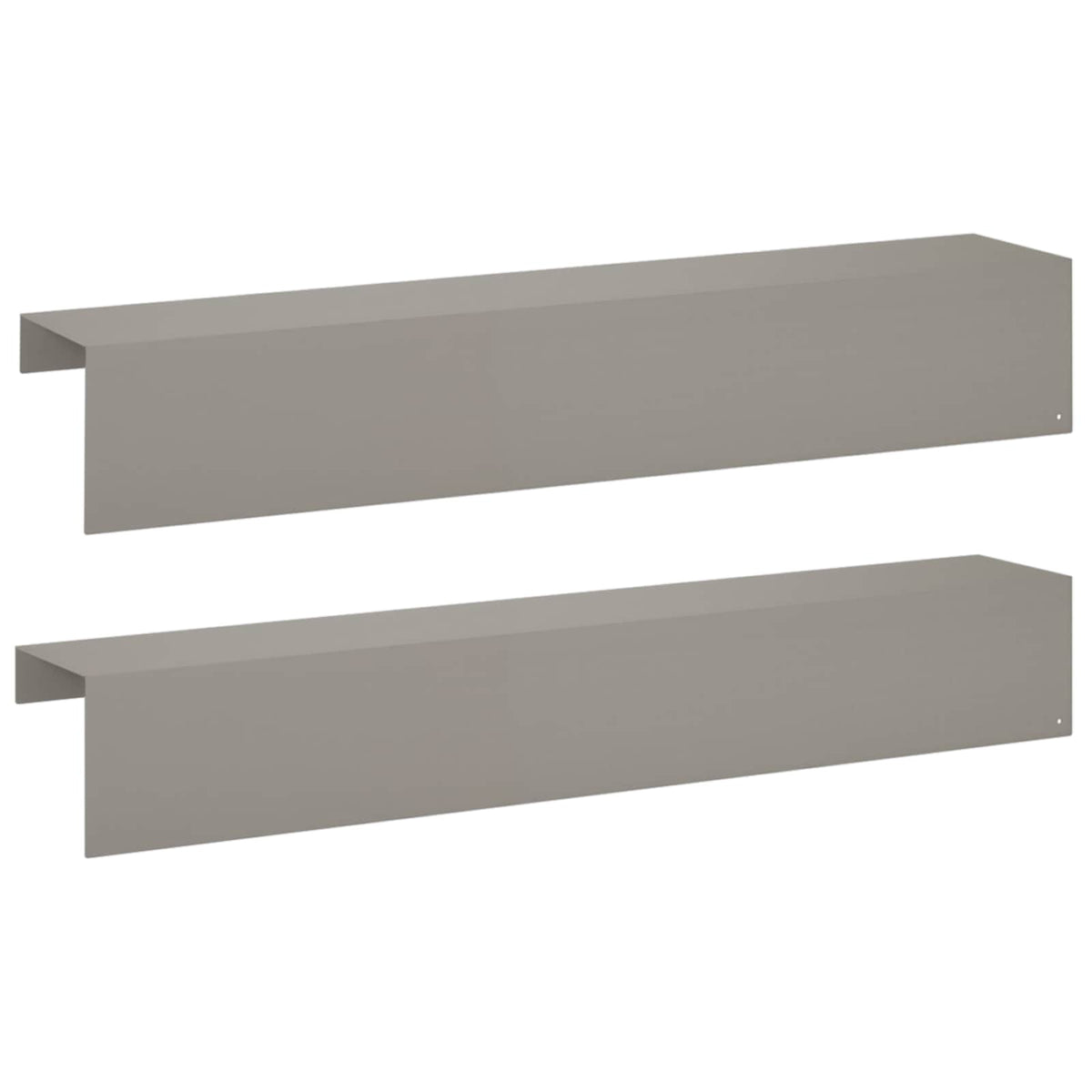 vidaXL Profil nakładkowy ogrodowy 2 szt. 100 x 20 x 15 cm