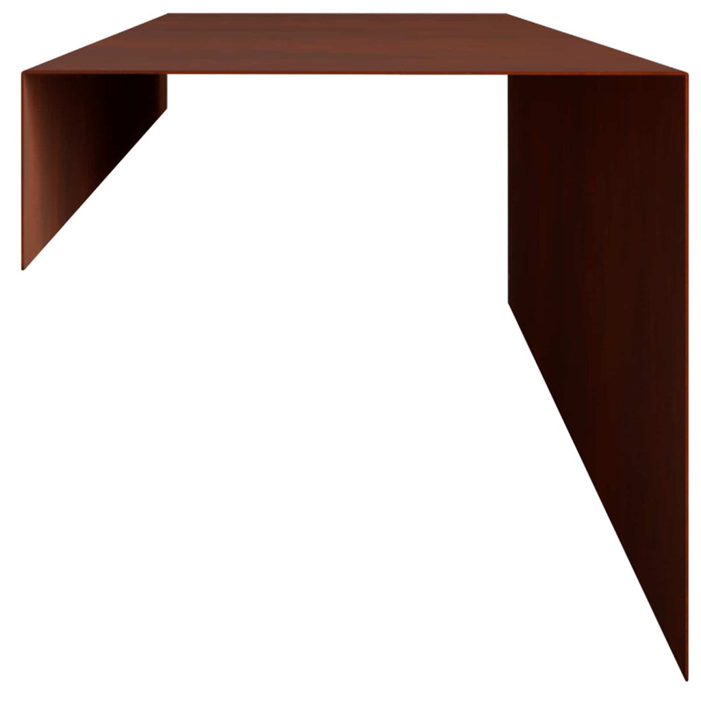 vidaXL Profil nakładkowy ogrodowy 2 szt. 100 x 20 x 15 cm