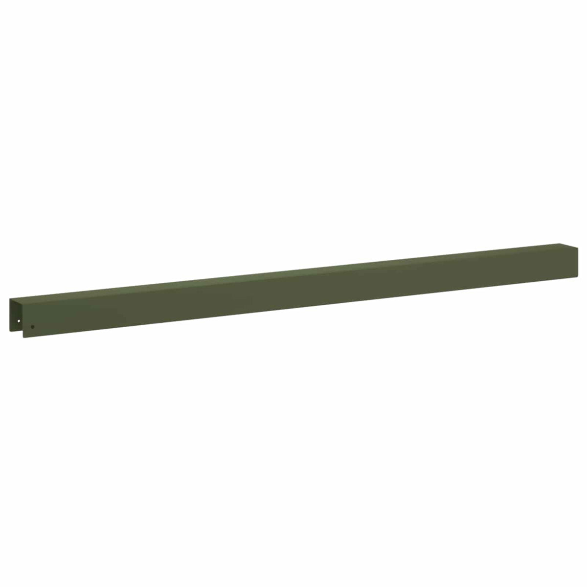 vidaXL Profil nakładkowy ogrodowy 10 szt. 100 x 5 x 5 cm Stal