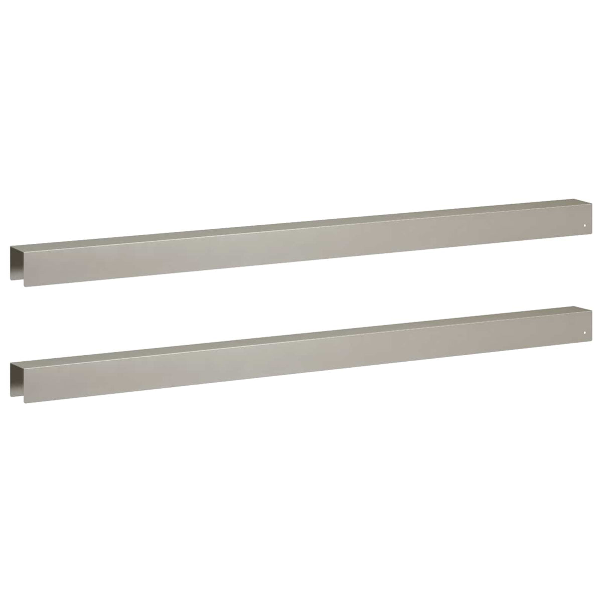 vidaXL Profil nakładkowy ogrodowy 2 szt. 100 x 5 x 5 cm