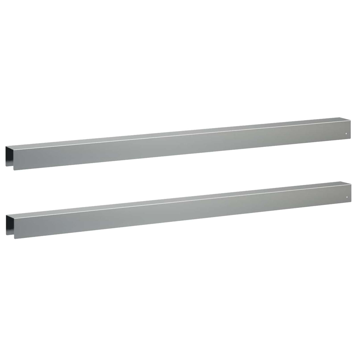 vidaXL Profil nakładkowy ogrodowy 2 szt. 100 x 5 x 5 cm