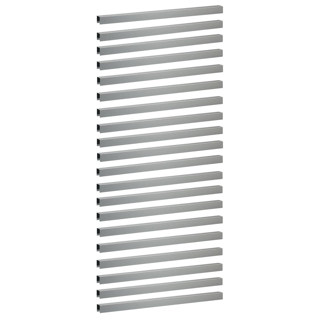 vidaXL Profil nakładkowy ogrodowy 20 szt. 100 x 5 x 5 cm