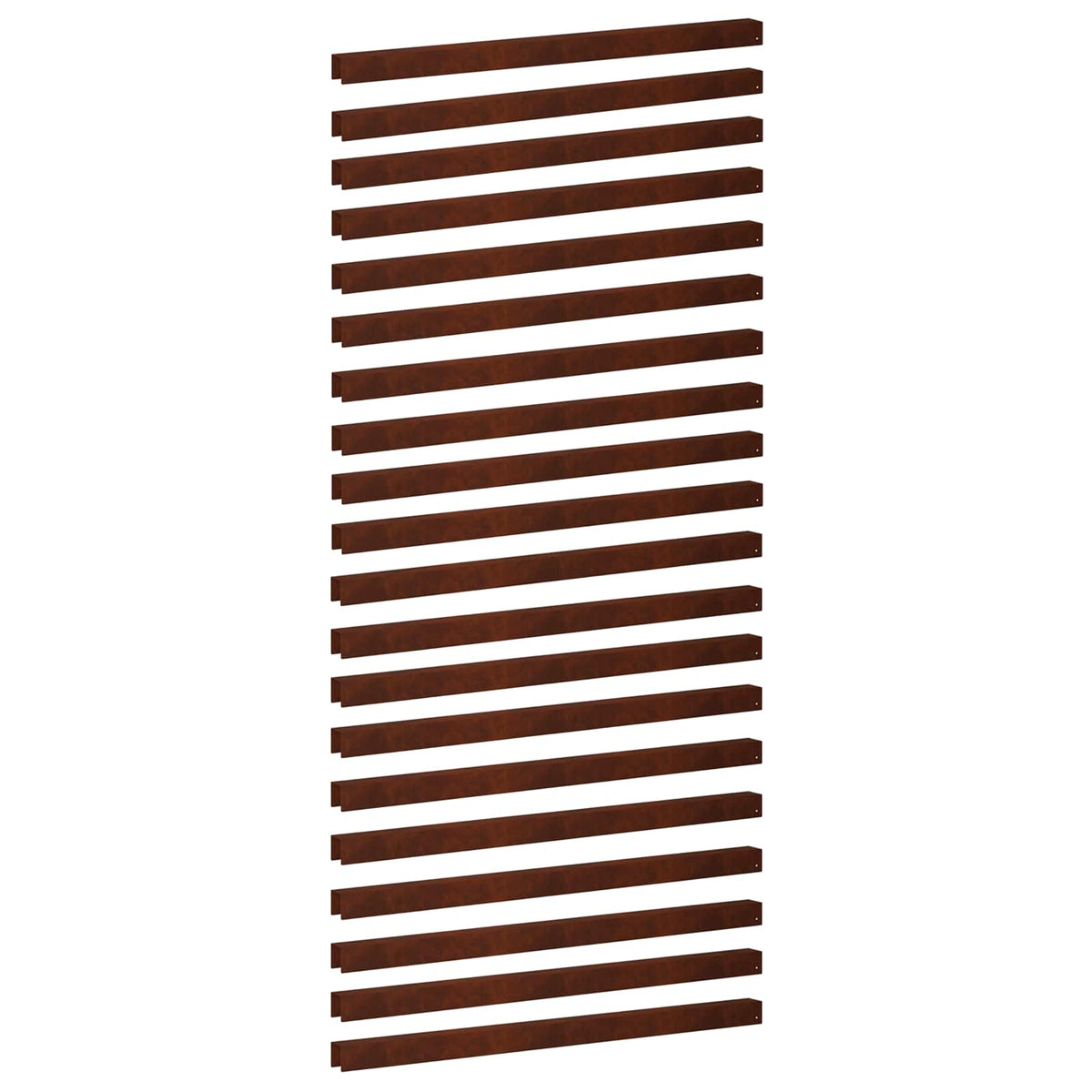 vidaXL Profil nakładkowy ogrodowy 20 szt. 100 x 5 x 5 cm